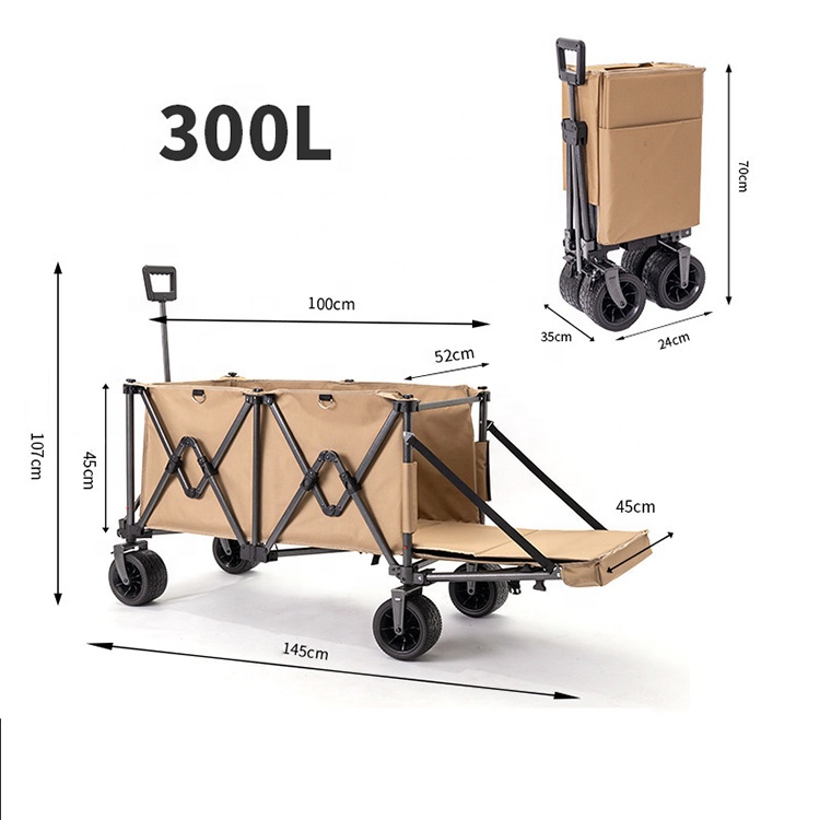 Adventure Outdoor Equipment - Nuovo Arrivo 2025: Carrello Pieghevole Versatile