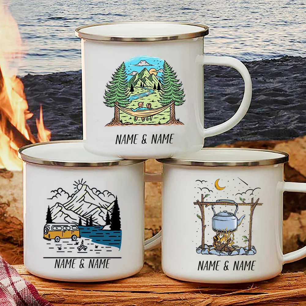 Tazza smaltata con nome person - Outdoor Adventure Names recensione e prezzo